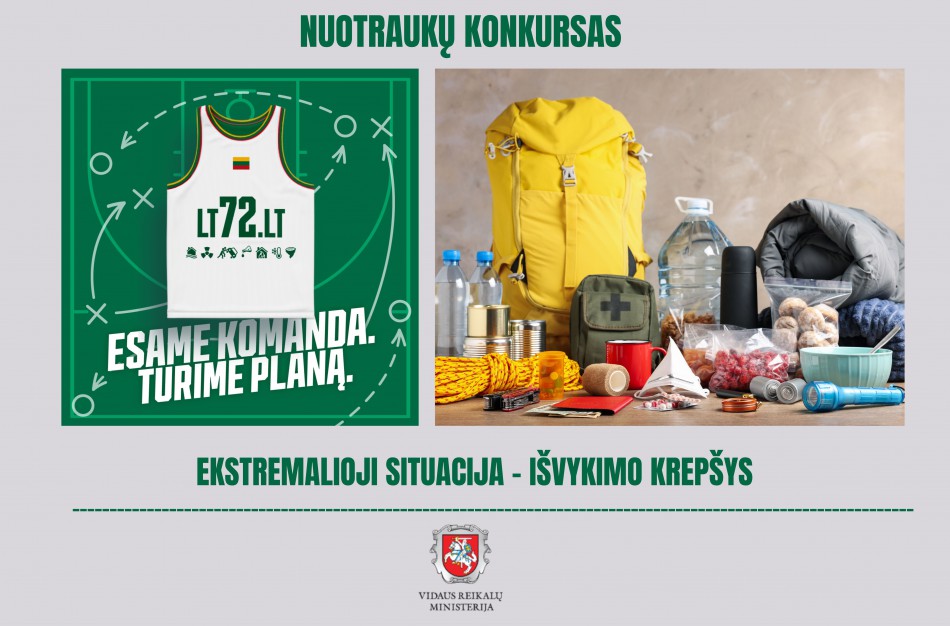 Lietuvos vietos bendruomenės kviečiamos dalyvauti civilinės saugos nuotraukų konkurse