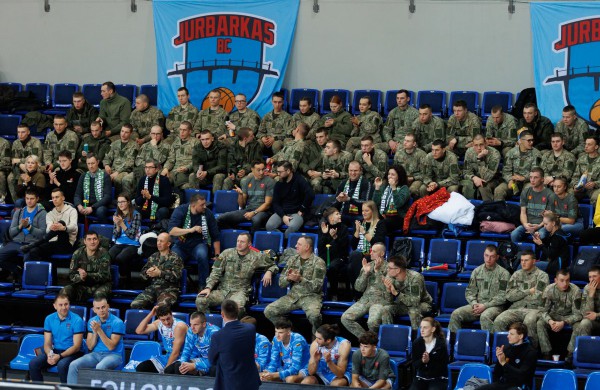 Lietuvos kariuomenės diena paminėta sporto arenoje