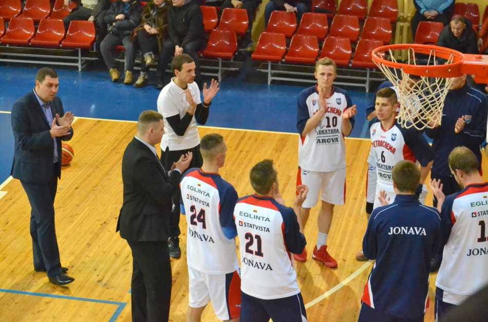 Šlubuojančiame „Petrochema-Dextera“ komandos žaidime – du pralaimėjimai iš eilės