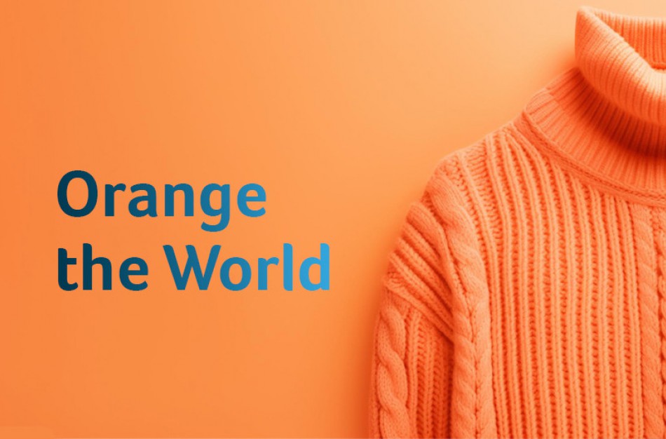 Kovos su smurtu prieš moteris diena: oranžiniai solidarumo ženklai – nuo apšviestų pastatų iki aprangos akcentų