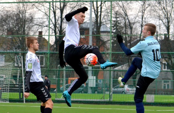 Antrose draugiškose rungtynėse „Lietava“ nusileido „Stumbrui“