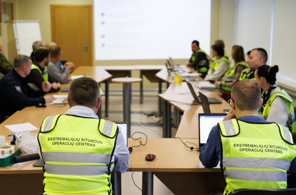 Savivaldybėje vyko civilinės saugos pratybos
