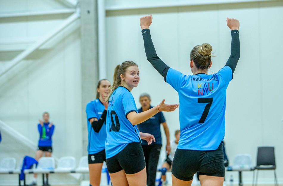 Baltijos tinklinio lygoje - „Aušrinė“ yra devinta