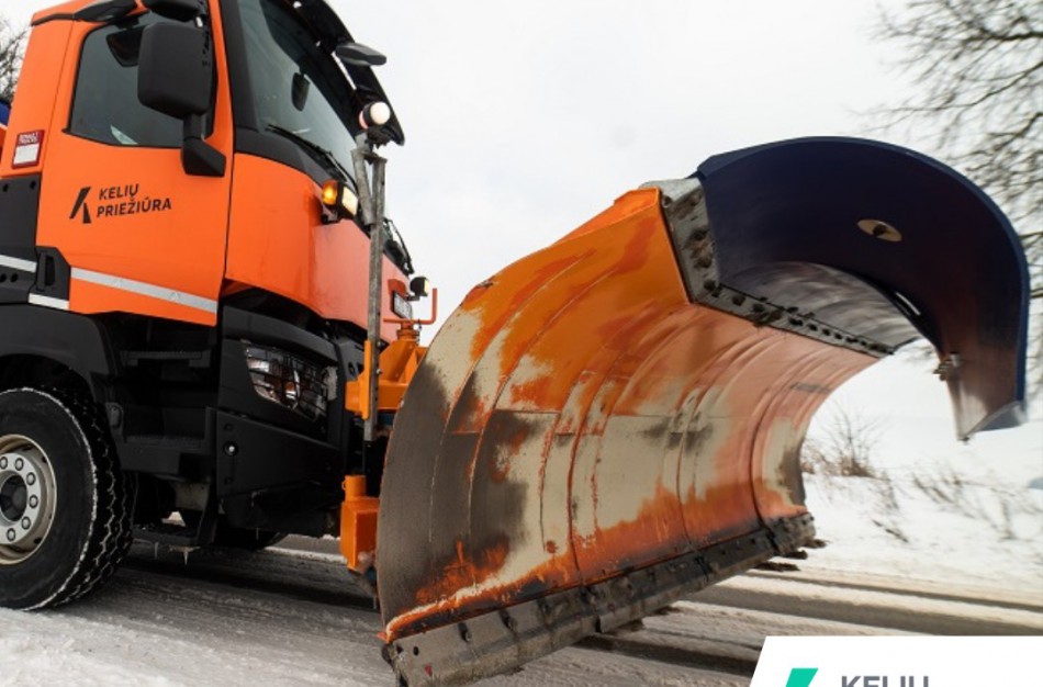 ,,Kelių priežiūra": per lapkritį keliuose buvo atlikta itin daug darbų