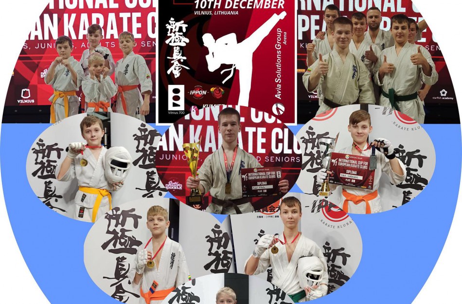 Iš karate turnyro - su keliais medaliais