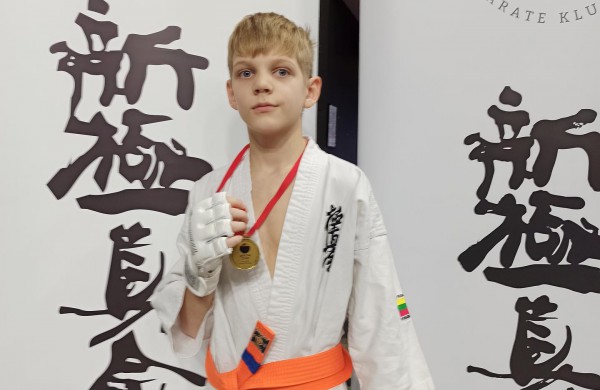 Iš karate turnyro - su keliais medaliais