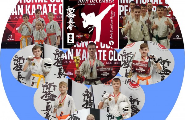Iš karate turnyro - su keliais medaliais