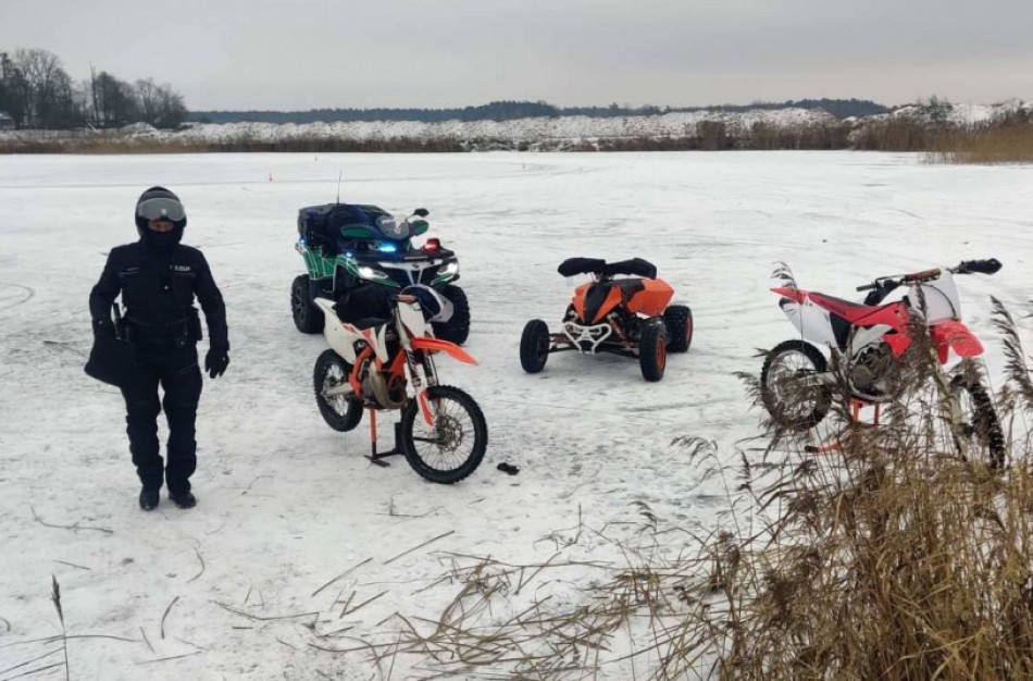 Už pažeidimus ant ledo – protokolai