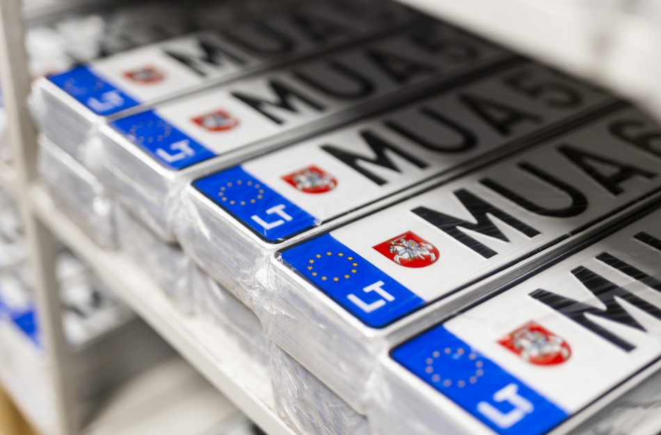 „Regitra“: nuo kitų metų keičiasi išskirtinių numerio ženklų grupavimas ir kainodara