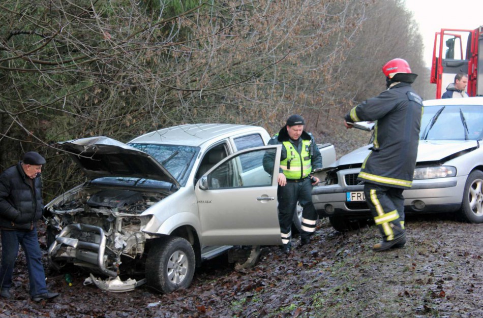 Prie Ragožių – avarija, sužeista moteris