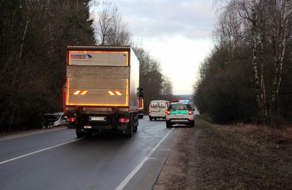 Prie Ragožių – avarija, sužeista moteris