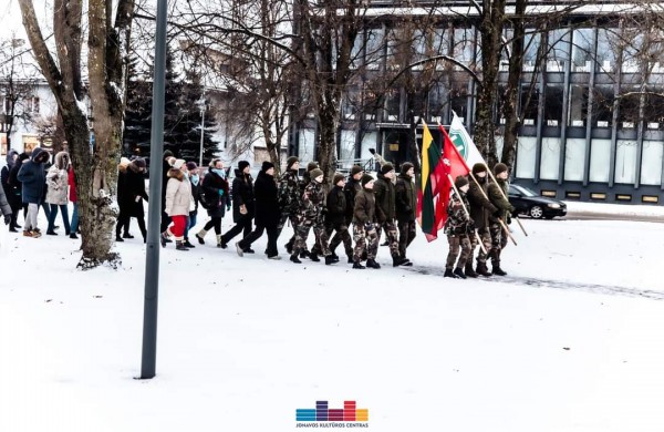 Sausio 13-ąją Neries pakrantėje pagerbtas Laisvės gynėjų atminimas