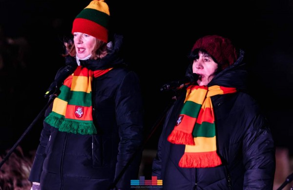 Sausio 13-ąją Neries pakrantėje pagerbtas Laisvės gynėjų atminimas