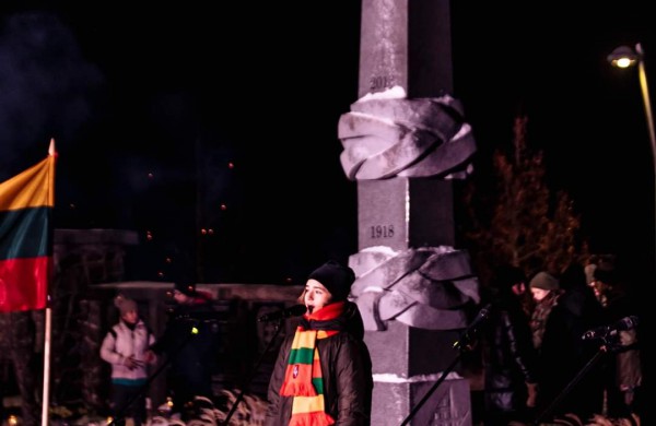 Sausio 13-ąją Neries pakrantėje pagerbtas Laisvės gynėjų atminimas