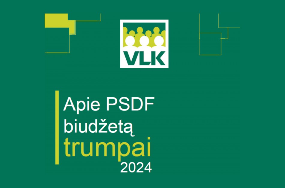 Ligonių kasos pristato: PSDF biudžetas trumpai