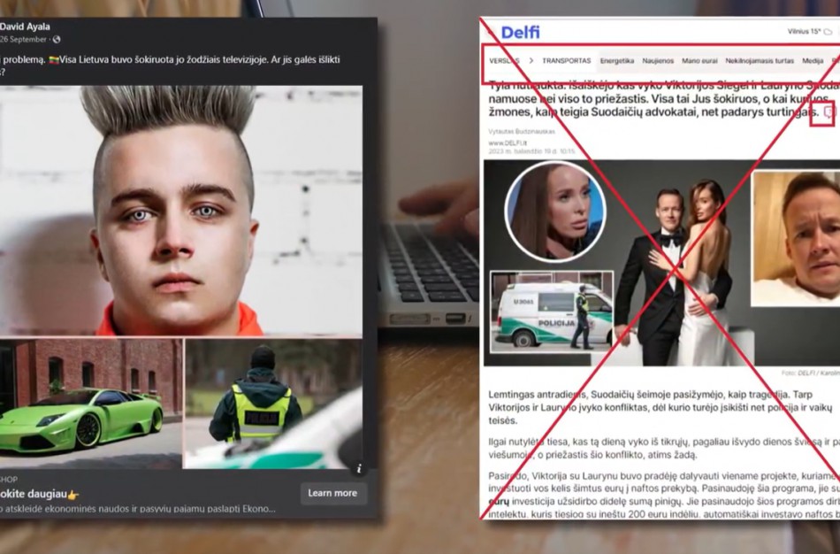 Atpažinkite sukčius ir nesileiskite apgaunami