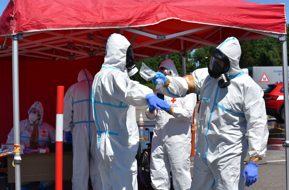 Didinamas civilinės saugos pratybų mastas ir skaičius