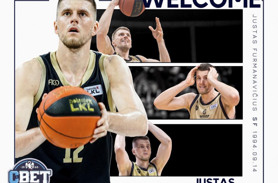 Justas Furmanavičius papildė Jonavos „CBet“