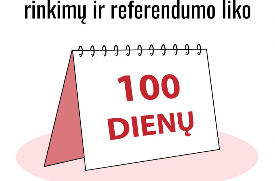 Likus 100 dienų iki Prezidento rinkimų VRK skelbia balsavimo biuletenio pavyzdį