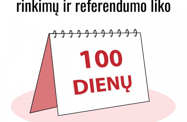 Likus 100 dienų iki Prezidento rinkimų VRK skelbia balsavimo biuletenio pavyzdį