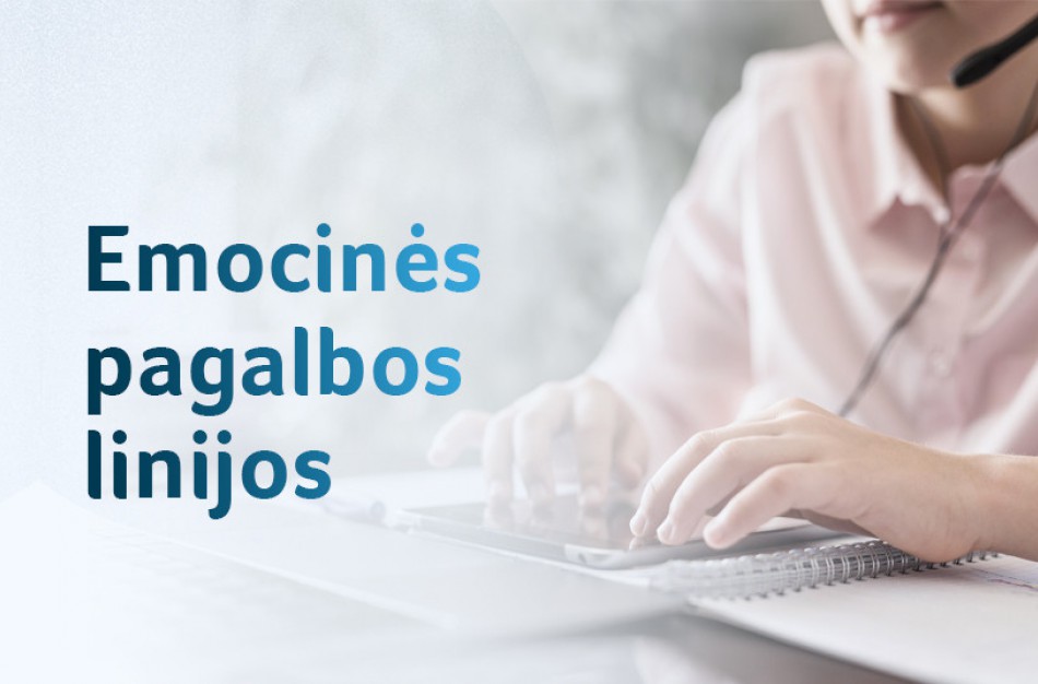 Emocinės pagalbos linijos – parama greta, ji nieko nekainuoja