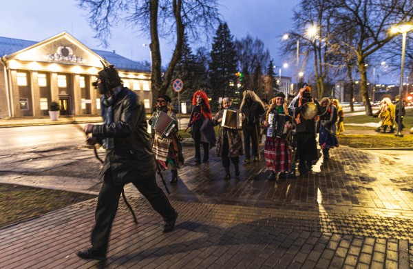Jonavą drebino Užgavėnių šventė
