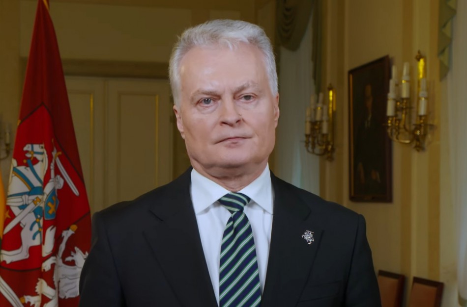LR Prezidento Gitano Nausėdos kreipimasis į Lietuvos žmones antrųjų Rusijos karo prieš Ukrainą metinių proga