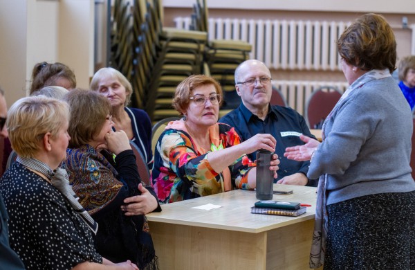 Senjorų ture varžėsi šešios komandos 