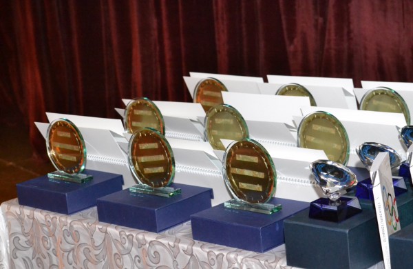 Geriausi sportininkai apdovanojimų žengė raudonuoju kilimu...