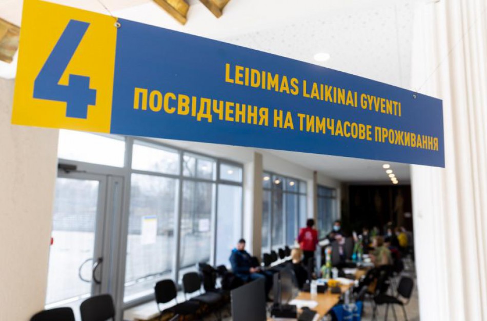 Per metus Lietuvoje gyvenančių Ukrainos karo pabėgėlių skaičius beveik nepakito: atvyksta ir išvyksta vienodai asmenų