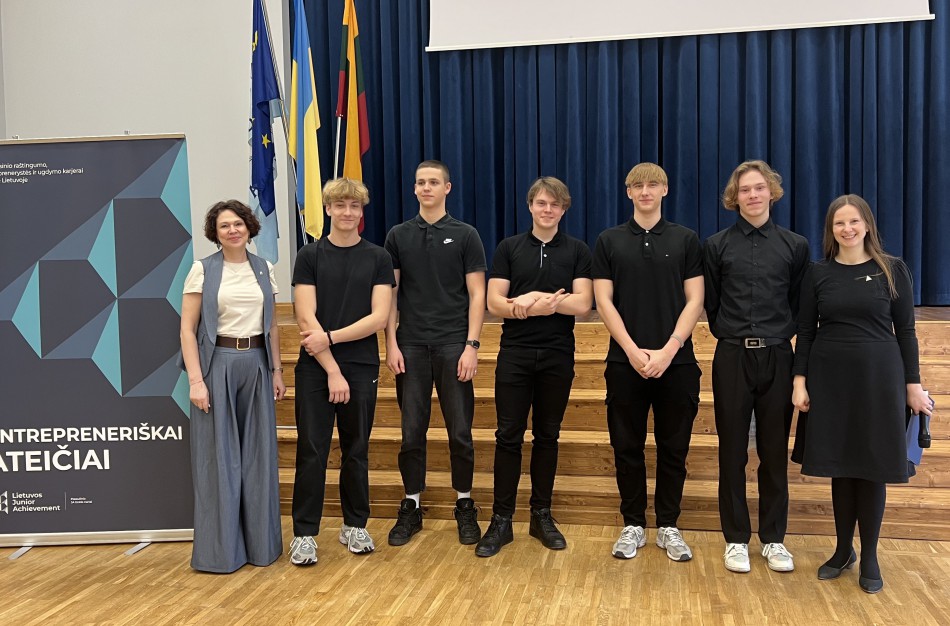 Jonavos Jeronimo Ralio gimnazijoje vyko Verslo diena 2024