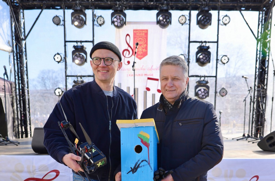 Valujavičiaus inkilas aukcione parduotas už 15 tūkst. eurų: taps 30-čia dronų Ukrainai