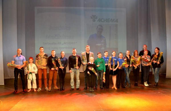 Geriausi sportininkai apdovanojimų žengė raudonuoju kilimu...