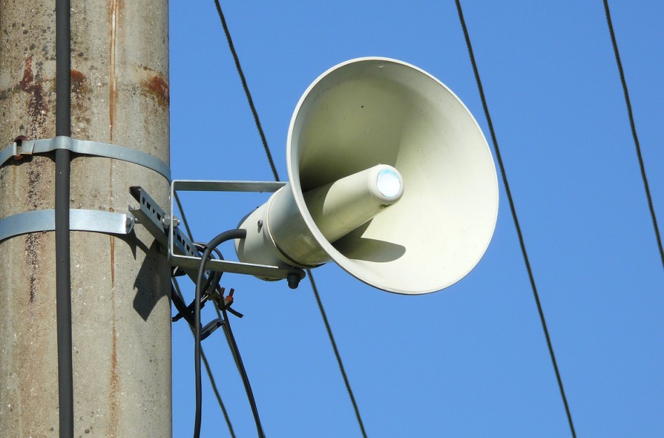 Numatytas perspėjimo sistemos patikrinimas