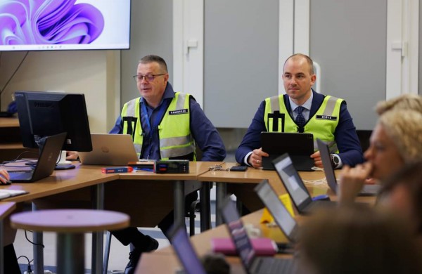 Savivaldybės atstovai dalyvavo civilinės saugos pratybose