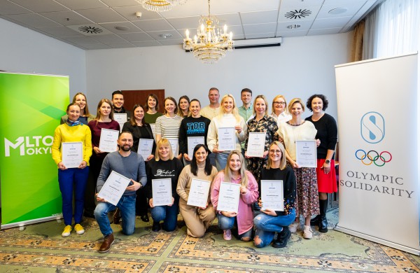 Po LTOK sporto administravimo mokymų – nauji įgūdžiai ir idėjos