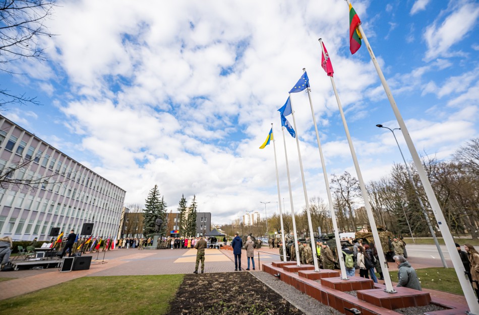 Jonavoje paminėtas Lietuvos narystės NATO 20-metis