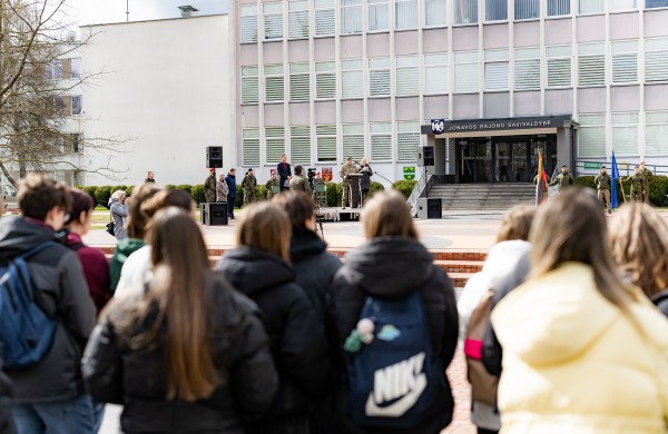 Jonavoje paminėtas Lietuvos narystės NATO 20-metis