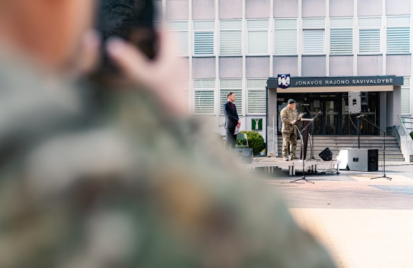 Jonavoje paminėtas Lietuvos narystės NATO 20-metis