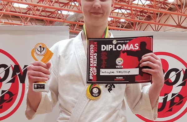 Jonavos „Kumite“ sportininkų triumfas Vilniuje