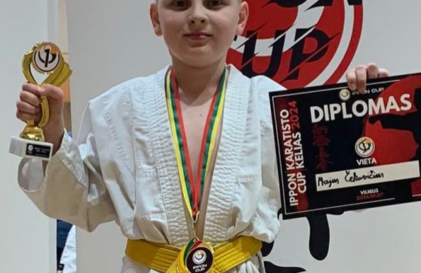 Jonavos „Kumite“ sportininkų triumfas Vilniuje