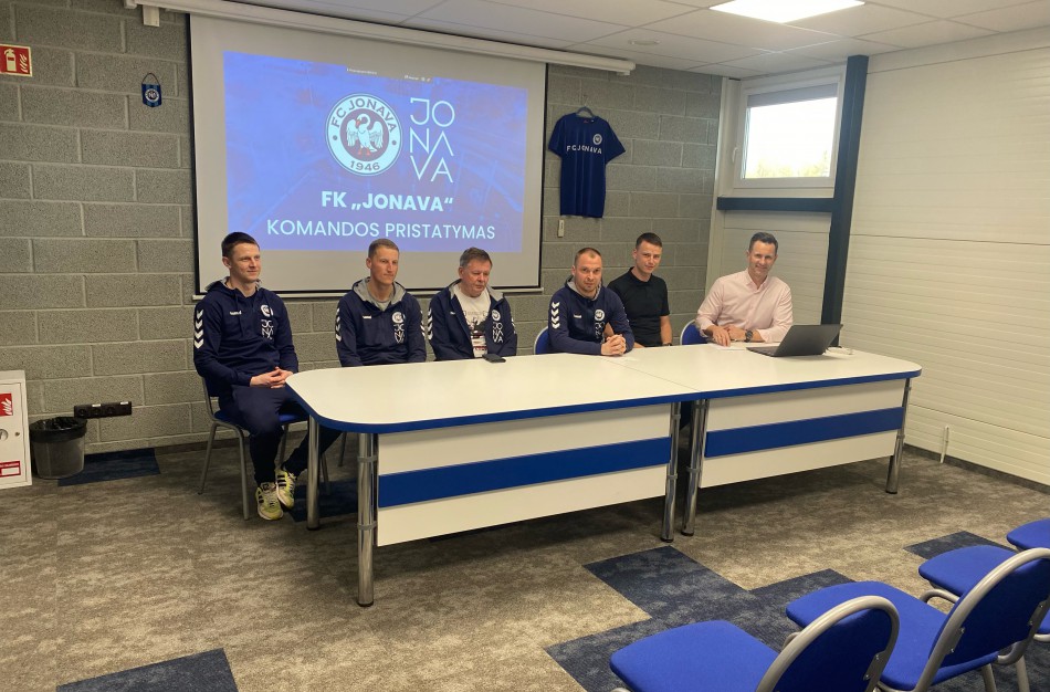 Pagrindinis Jonavos miesto futbolo klubas „Jonava“ pristatė 2024 m. sezono planus