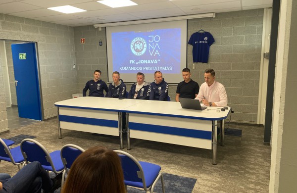 Pagrindinis Jonavos miesto futbolo klubas „Jonava“ pristatė 2024 m. sezono planus