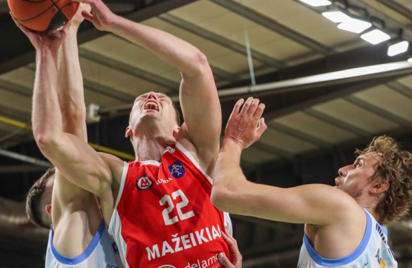 Kontrolę savo rankose turėjusi „CBet“ nugalėjo Mažeikių klubą