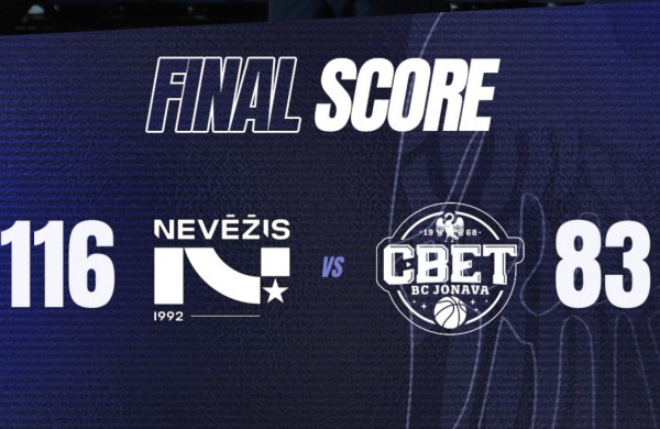 Jonavos „CBet" teko pripažinti Kėdainių „Nevėžis–Optibet“ pranašumą