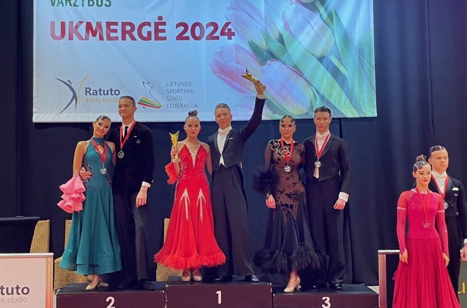 Geriausi tarp Baltijos šalių šokėjų