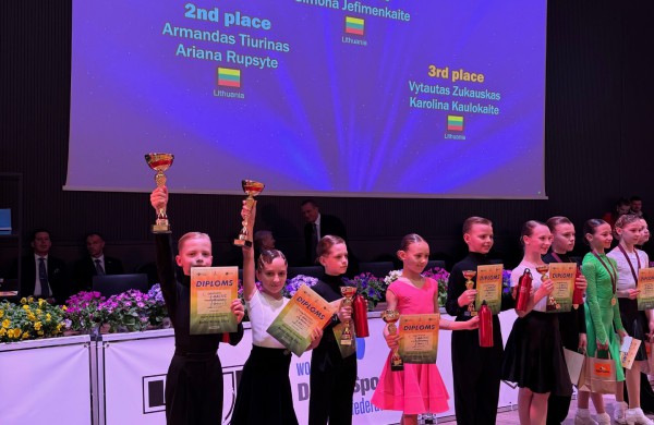 Geriausi tarp Baltijos šalių šokėjų