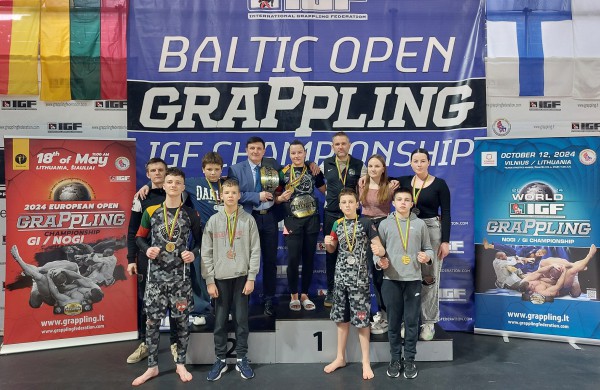 Jonavoje praūžė atviras Baltijos Grappling čempionatas