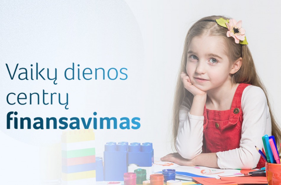 Vaikų dienos centrams – 8,5 mln. eurų