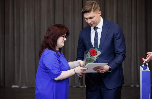 Savivaldybės vadovai pasveikino Jonavos rajono medicinos darbuotojus